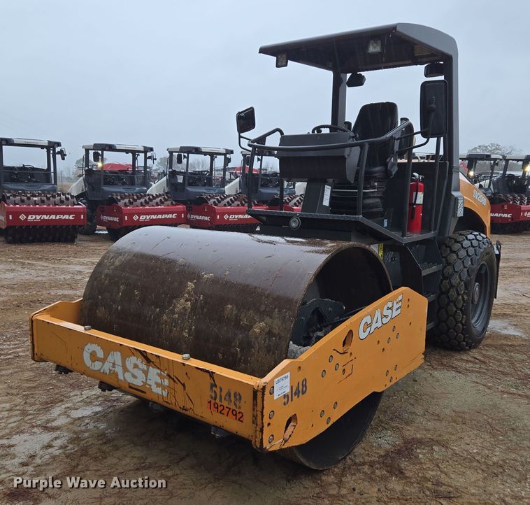 image for item EC3462 2019 Case SV208D single drum vibratory roller