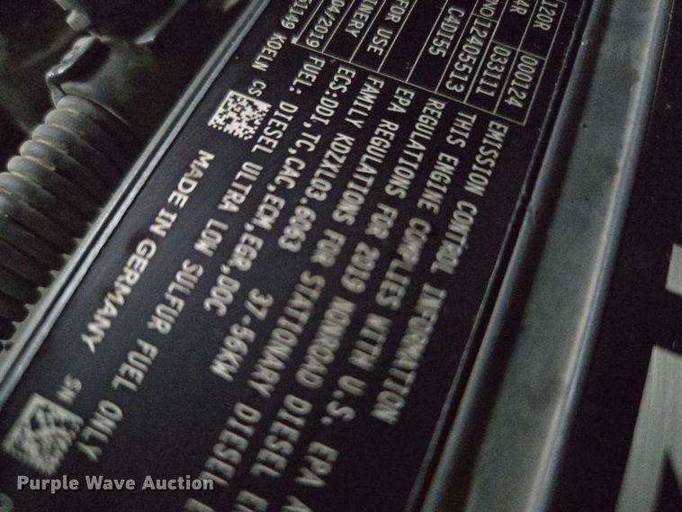 image for item EC3462 2019 Case SV208D single drum vibratory roller