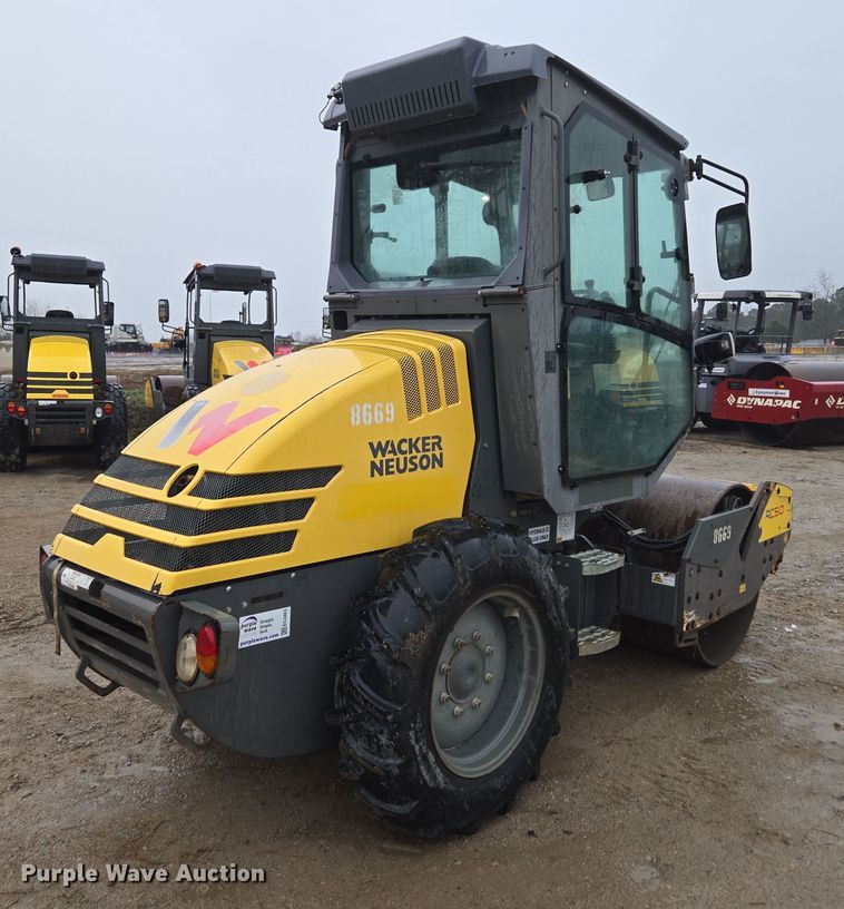 image for item EC3463 2018 Wacker Neuson RC50 single drum vibratory roller