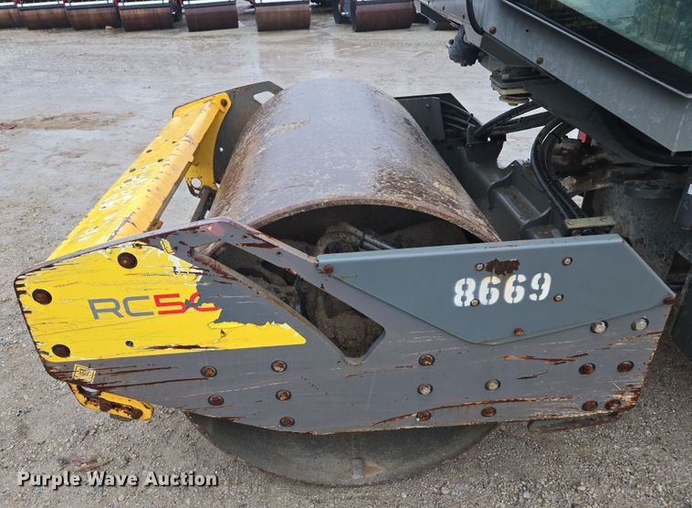 image for item EC3463 2018 Wacker Neuson RC50 single drum vibratory roller
