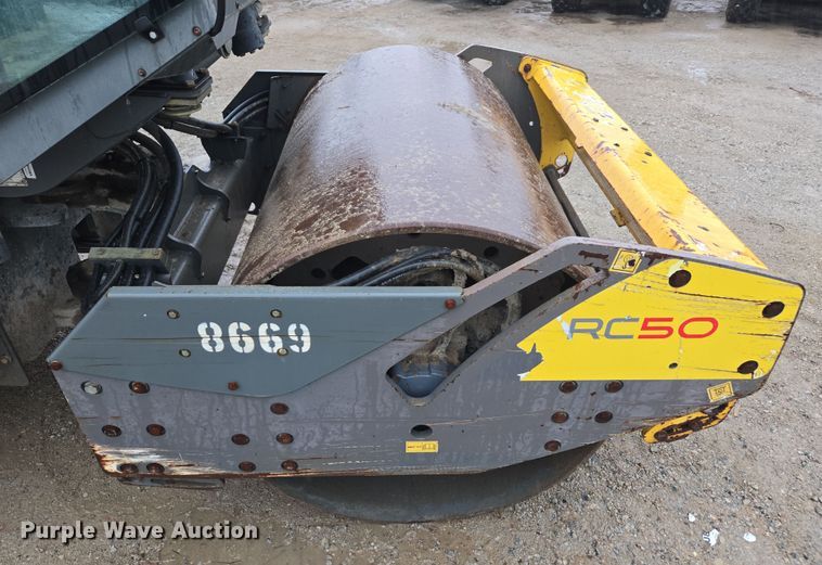 image for item EC3463 2018 Wacker Neuson RC50 single drum vibratory roller