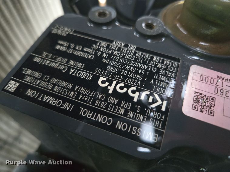 image for item EC3463 2018 Wacker Neuson RC50 single drum vibratory roller