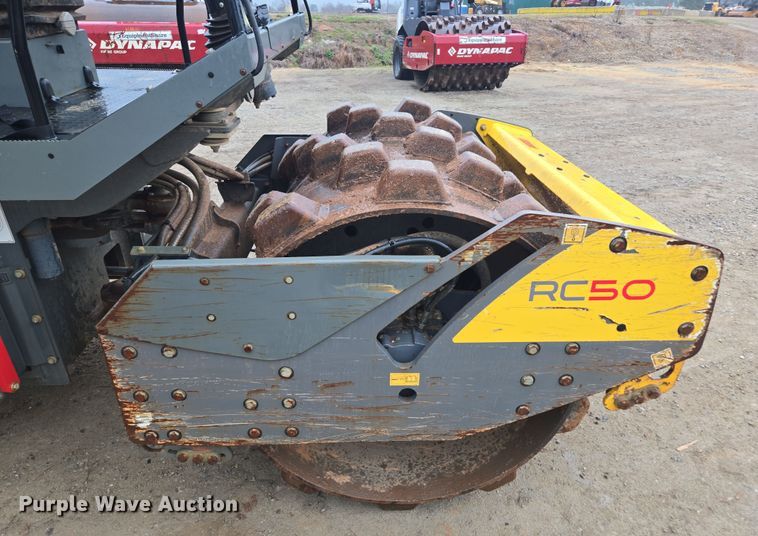 image for item EC3465 2019 Wacker Neuson RC50 single drum vibratory roller