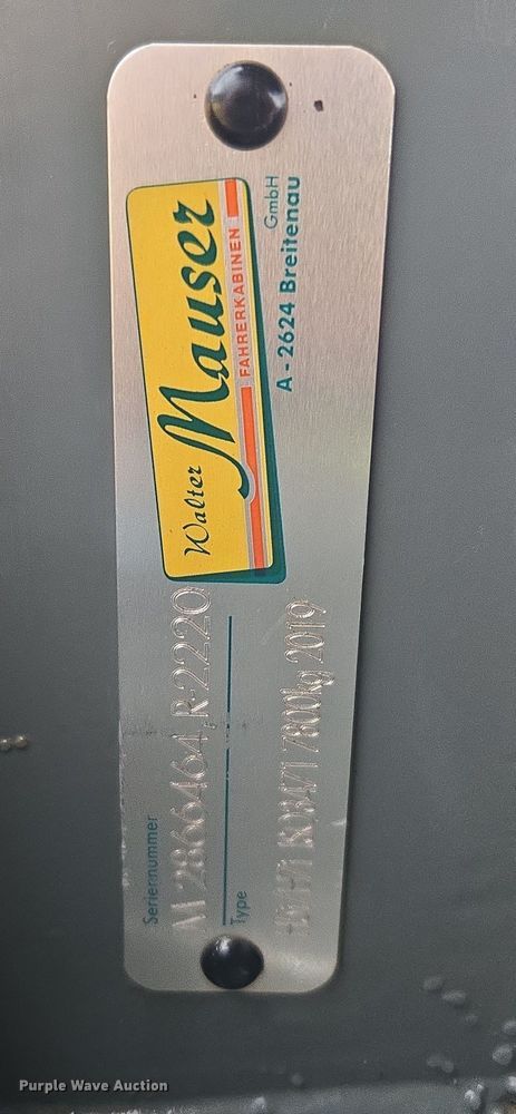 image for item EC3465 2019 Wacker Neuson RC50 single drum vibratory roller