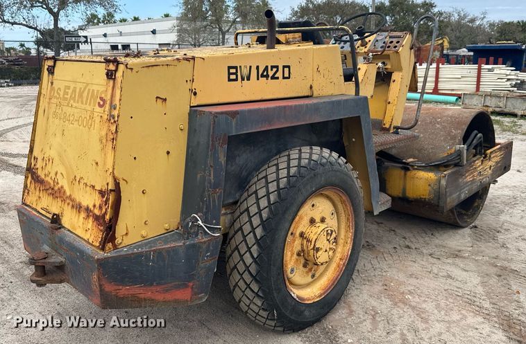 image for item EC3471 1989 Bomag BW142D single drum vibratory roller