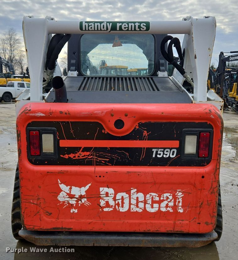 image for item EC3984 2018 Bobcat T590 tracked skid steer loader