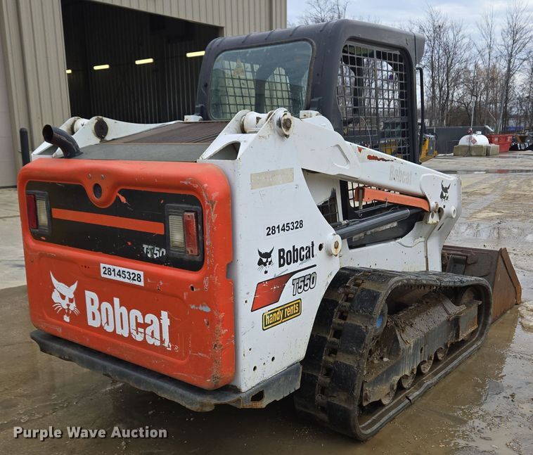image for item EC3985 2016 Bobcat T550 tracked skid steer loader