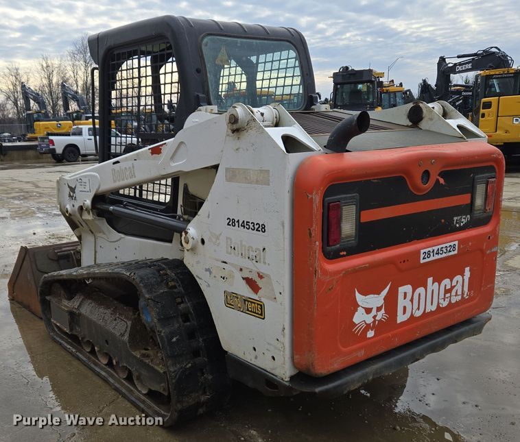 image for item EC3985 2016 Bobcat T550 tracked skid steer loader