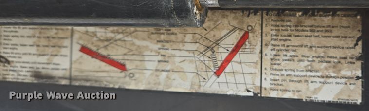 image for item EC3985 2016 Bobcat T550 tracked skid steer loader