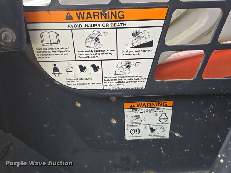 image for item EC3985 2016 Bobcat T550 tracked skid steer loader