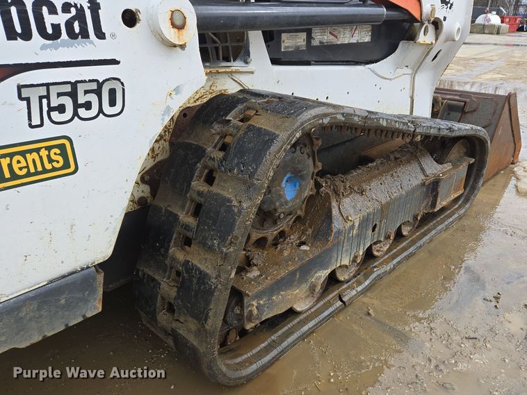 image for item EC3985 2016 Bobcat T550 tracked skid steer loader