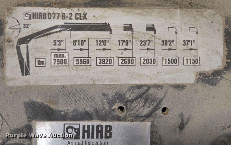 image for item EC3986 HIAB 077 B-2 CLX crane