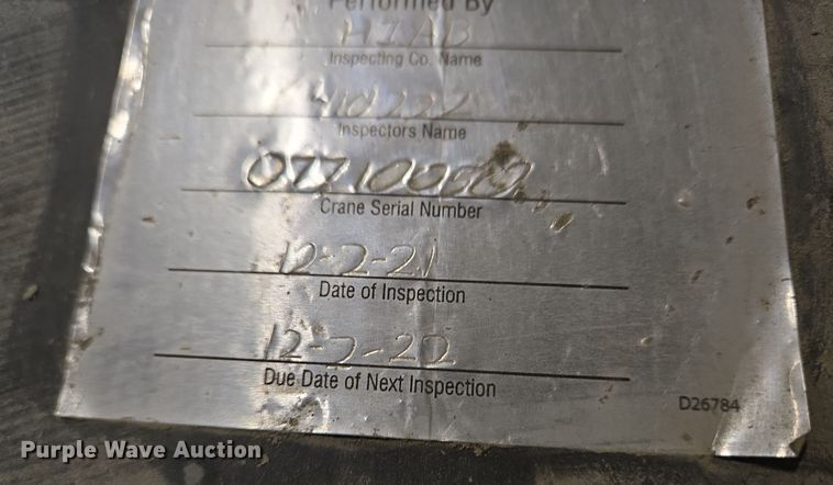 image for item EC3986 HIAB 077 B-2 CLX crane