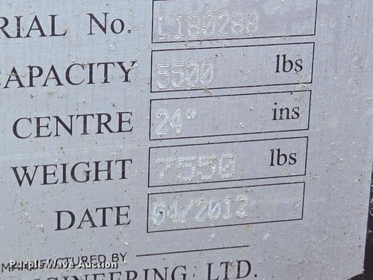 image for item EC3993 2012 Moffett M55.4 forklift