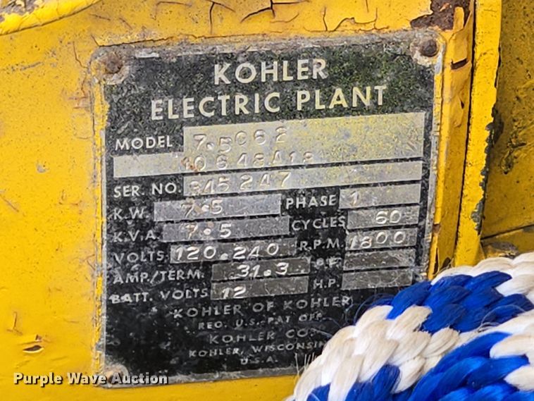 image for item EC3998 HESCO 4040/07 mobile power unit