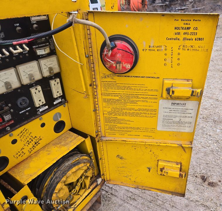 image for item EC3999 Hesco 404007 generator