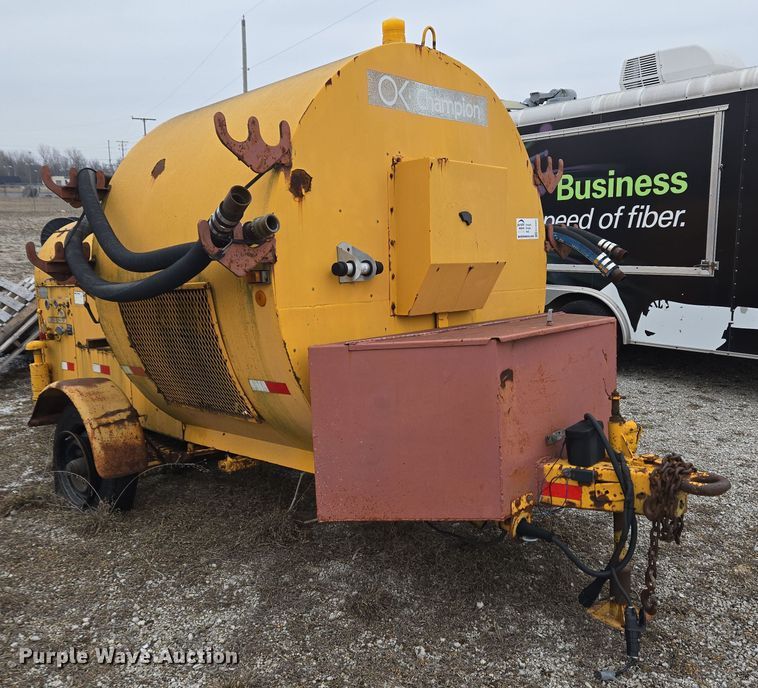 image for item EC4002 Ok Champion 7G253510 sewer rodder trailer