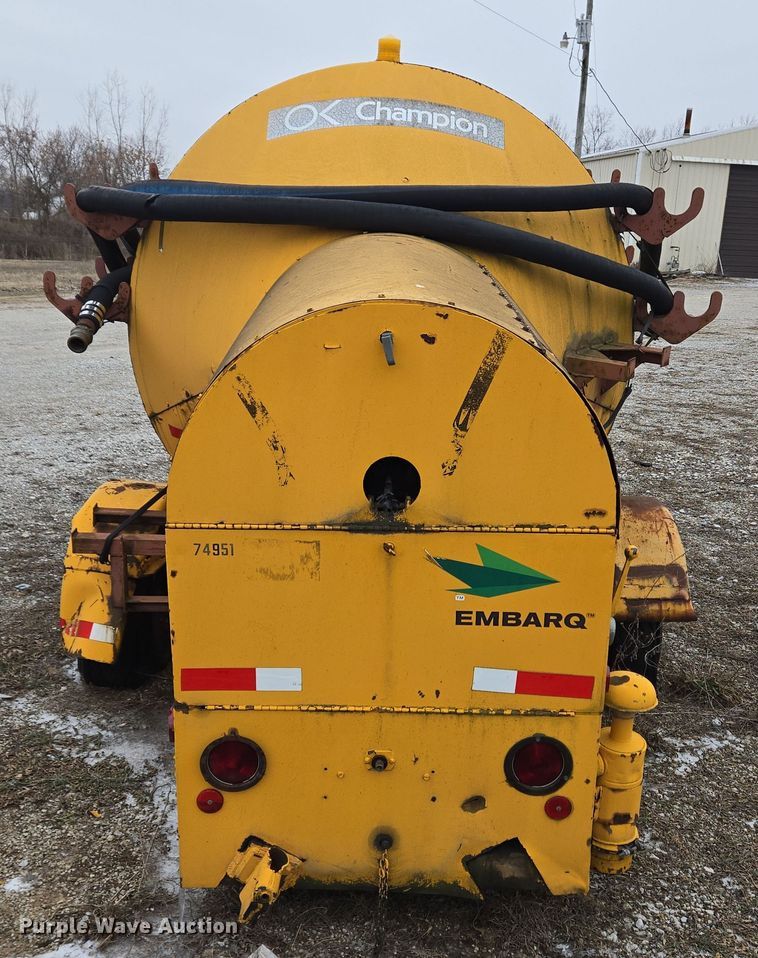 image for item EC4002 Ok Champion 7G253510 sewer rodder trailer