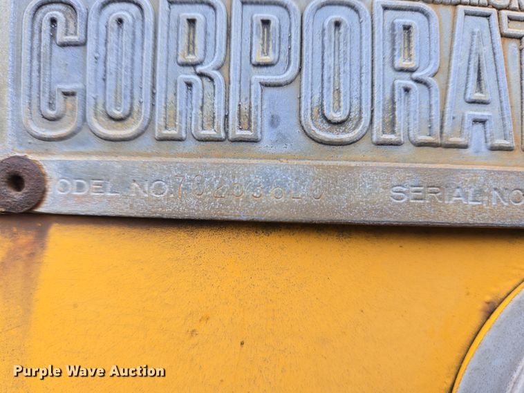 image for item EC4002 Ok Champion 7G253510 sewer rodder trailer