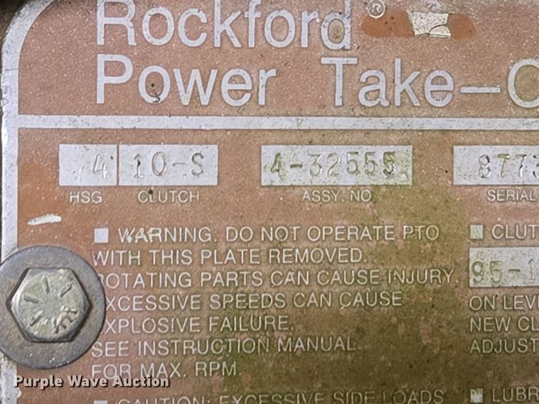 image for item EC4007 2009 American Road Machinery ALC25 leaf vacuum