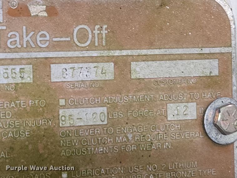 image for item EC4007 2009 American Road Machinery ALC25 leaf vacuum