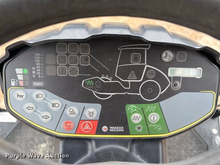 image for item ED5487 2019 Wacker Neuson RC50 single drum vibratory roller