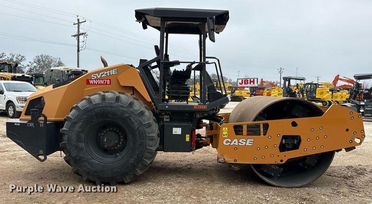 image for item ED5488 2020 Case SV211E single drum vibratory roller