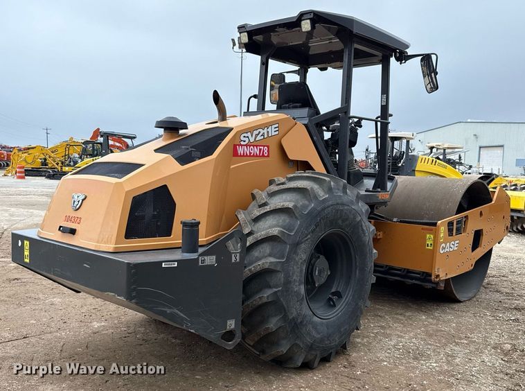 image for item ED5488 2020 Case SV211E single drum vibratory roller