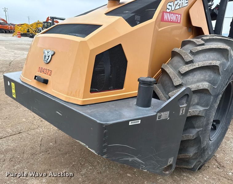 image for item ED5488 2020 Case SV211E single drum vibratory roller