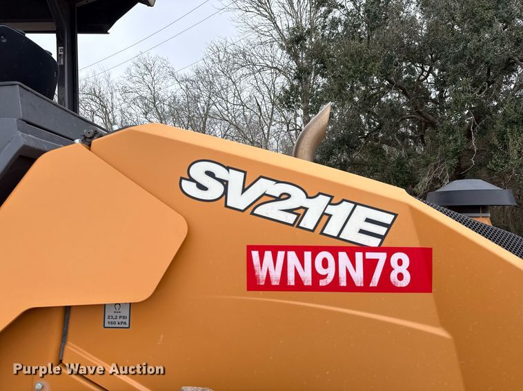 image for item ED5488 2020 Case SV211E single drum vibratory roller