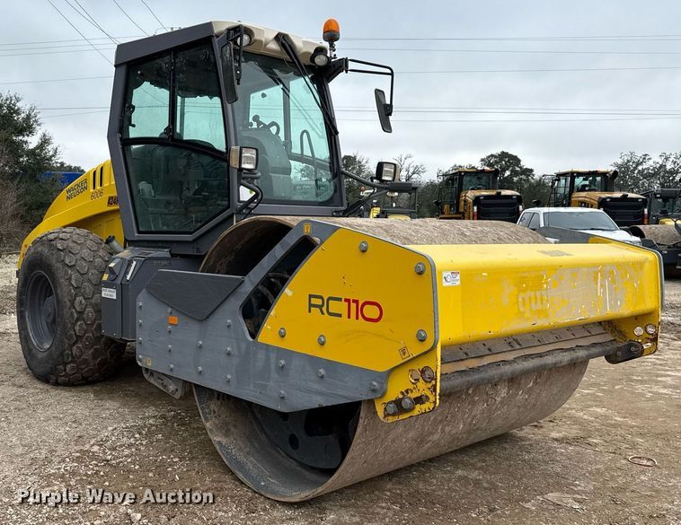 image for item ED5490 2019 Wacker Neuson RC110 single drum vibratory roller