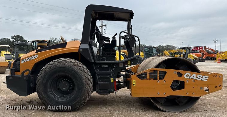 image for item ED5495 2019 Case SV212D single drum vibratory roller