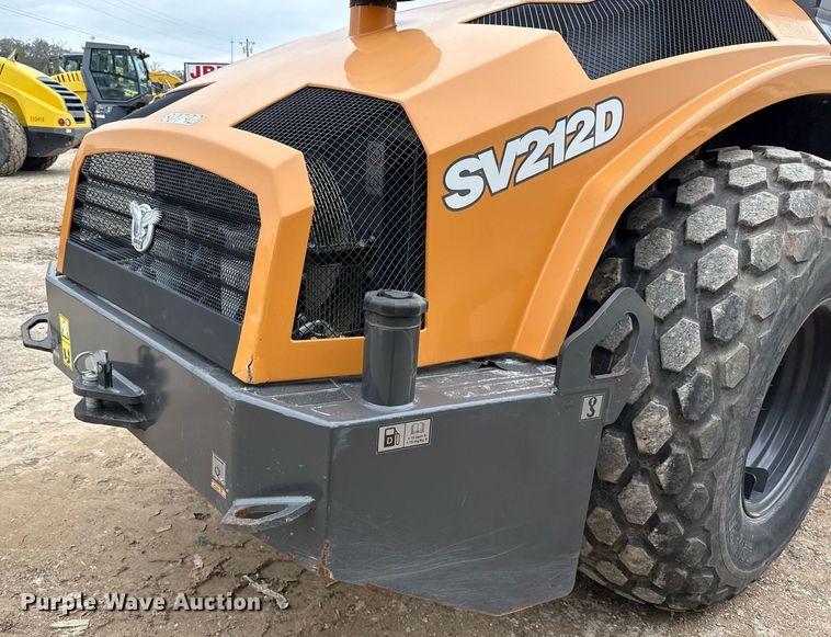 image for item ED5495 2019 Case SV212D single drum vibratory roller