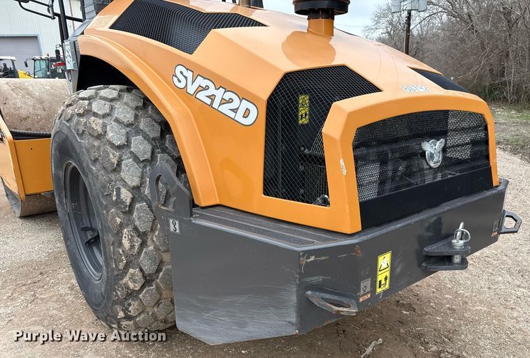 image for item ED5495 2019 Case SV212D single drum vibratory roller