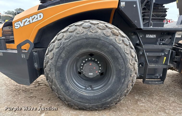 image for item ED5495 2019 Case SV212D single drum vibratory roller