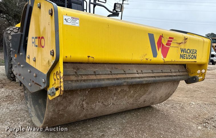 image for item ED5496 2020 Wacker Neuson RC110 single drum vibratory roller