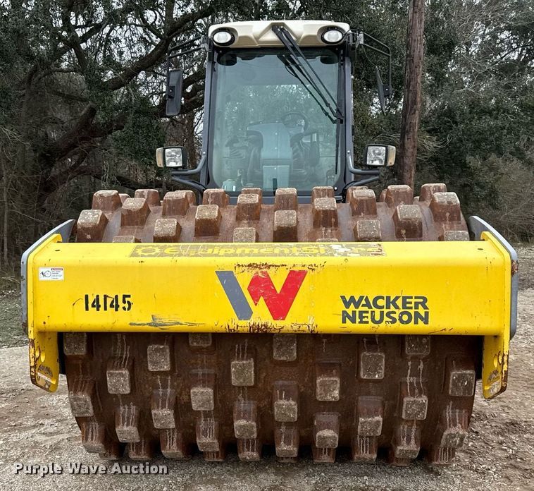 image for item ED5497 2018 Wacker Neuson RC110P single drum vibratory roller