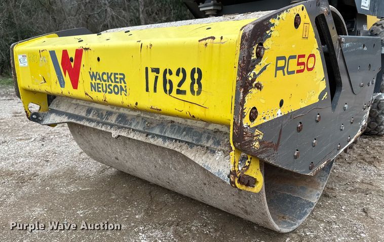 image for item ED5498 2018 Wacker Neuson RC50 single drum vibratory roller
