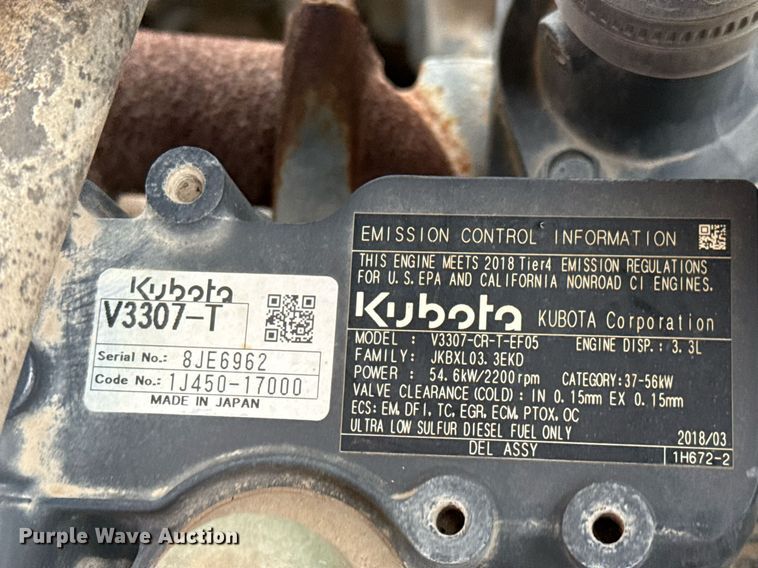 image for item ED5498 2018 Wacker Neuson RC50 single drum vibratory roller