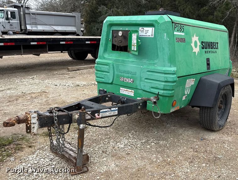 image for item ED5520 2013 Ingersoll-Rand P185WJD-T41 air compressor