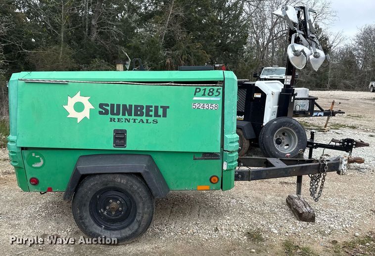 image for item ED5520 2013 Ingersoll-Rand P185WJD-T41 air compressor