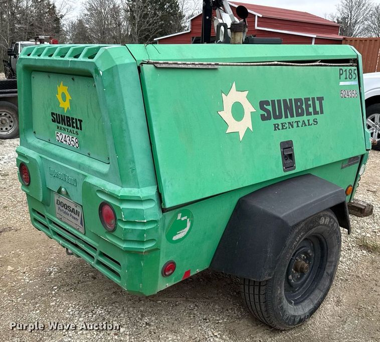 image for item ED5520 2013 Ingersoll-Rand P185WJD-T41 air compressor