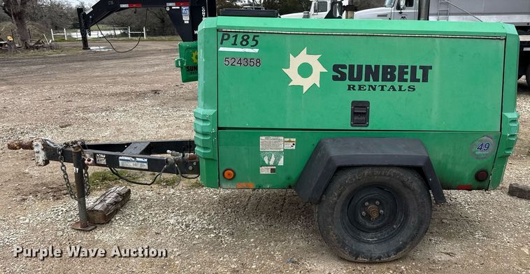 image for item ED5520 2013 Ingersoll-Rand P185WJD-T41 air compressor