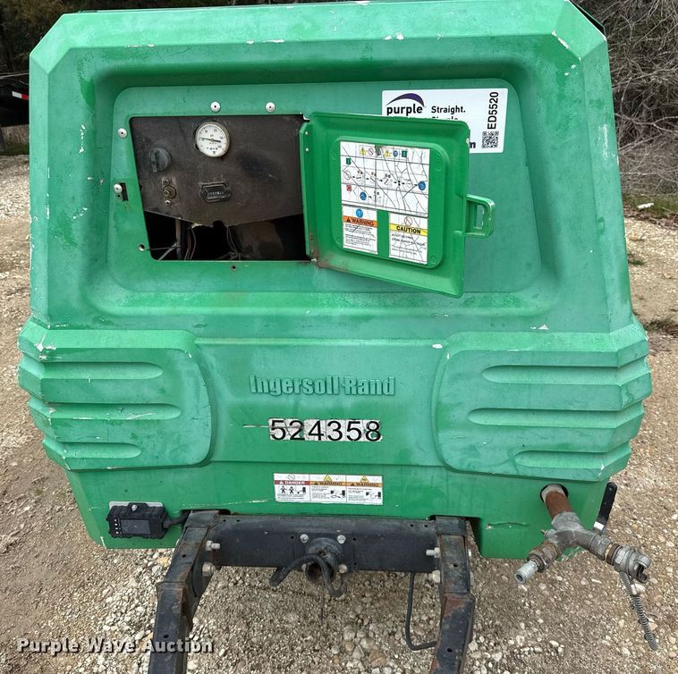 image for item ED5520 2013 Ingersoll-Rand P185WJD-T41 air compressor