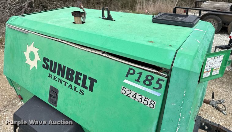 image for item ED5520 2013 Ingersoll-Rand P185WJD-T41 air compressor