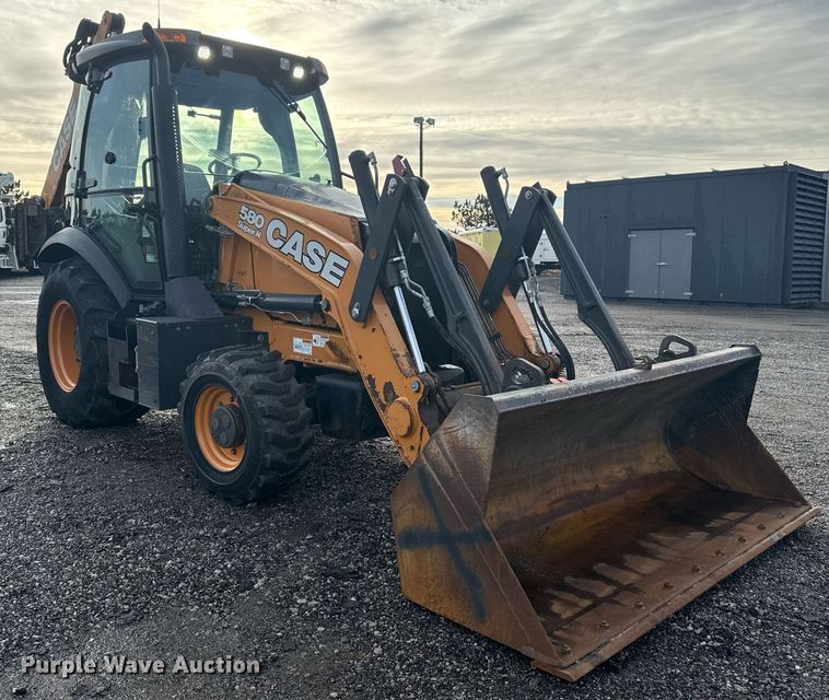 image for item EG2518 2017 Case 580 Super N backhoe