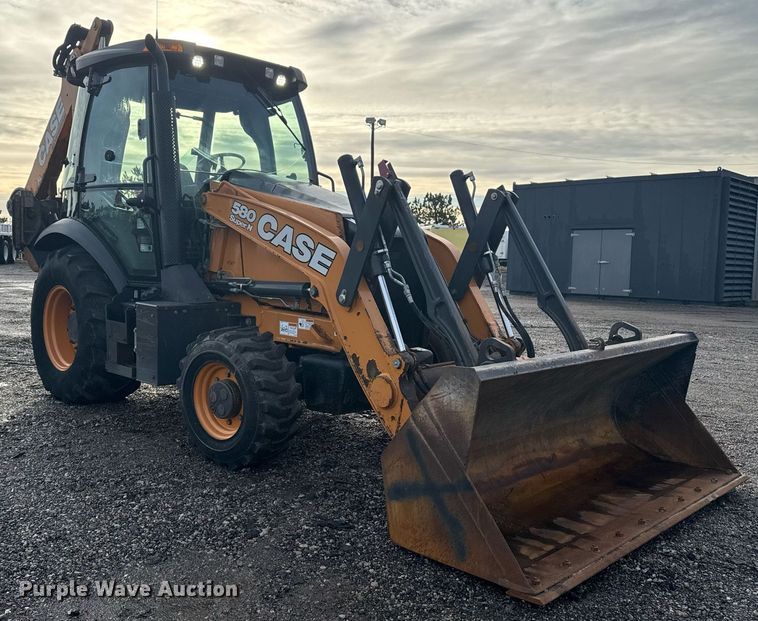 image for item EG2518 2017 Case 580 Super N backhoe