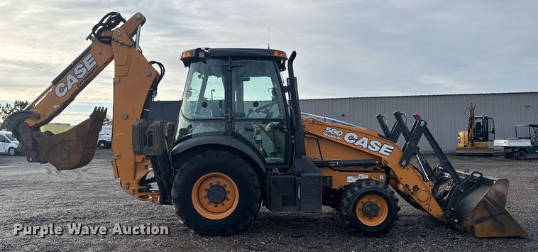 image for item EG2518 2017 Case 580 Super N backhoe