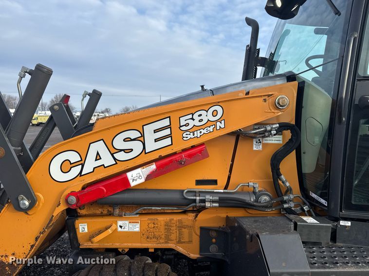 image for item EG2518 2017 Case 580 Super N backhoe