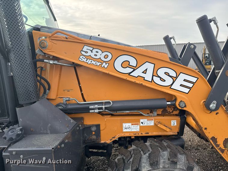 image for item EG2518 2017 Case 580 Super N backhoe